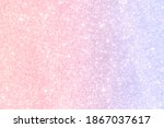 Pastel pink and blue glittery pattern background