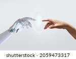 technology meets humanity... | Shutterstock . vector #2059473317