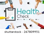 health check diagnosis medical... | Shutterstock . vector #267809951
