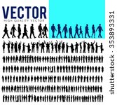 vector business people... | Shutterstock .eps vector #353893331