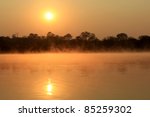 Sunrise At Kavango River Whit...