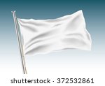 white flag | Shutterstock .eps vector #372532861