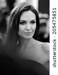 Small photo of CANNES, FRANCE - MAY 16: Angelina Jolie attends 'The Tree Of Life' Premiere during the 64th Cannes Film Festival on May 16, 2011 in Cannes, France.