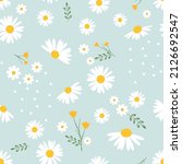 Seamless Pattern With Meadow ...