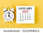 January 2023 Monthly Calendar...