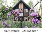 Decorative insect house with...