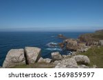 Panoramic Seascape Of The Rock...