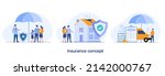 health insurance  family... | Shutterstock .eps vector #2142000767