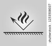 Fire Resistant Coating Icon  ...