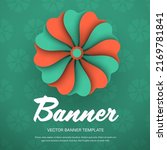 vector banner template with... | Shutterstock .eps vector #2169781841