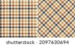 Tweed Check Plaid Pattern In...