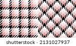 Abstract Fabric Check Pattern...