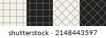 black white plaid pattern set.... | Shutterstock .eps vector #2148443597