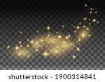 yellow horizontal lens flares... | Shutterstock .eps vector #1900314841