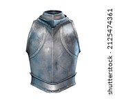 Armour medieval knight steel metal 3d rendering