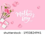 happy mothers day. calligraphic ... | Shutterstock .eps vector #1953824941