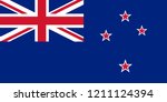Flag Of New Zealand Vector
