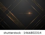 black and gold abstract... | Shutterstock .eps vector #1466802314