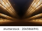 abstract golden light rays... | Shutterstock .eps vector #2065866941