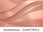 abstract soft pink layered... | Shutterstock .eps vector #2144779411