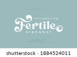 classic lettering minimal... | Shutterstock .eps vector #1884524011