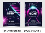 night dance party music layout... | Shutterstock .eps vector #1921696457