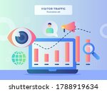 visitor traffic illustration... | Shutterstock .eps vector #1788919634
