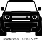 Front Suv Car Icon Symbol