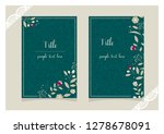 simple frame set | Shutterstock .eps vector #1278678091
