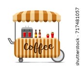 Hot Coffee Street Food Cart....