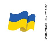  flag ukraine. flag ukraine... | Shutterstock .eps vector #2127945254