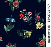 Flowers Fashion Fabric Pattern...