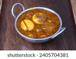 Small photo of Egg Curry in Kadai, masaledar anda ki sabji