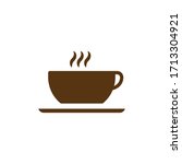 coffee cup icon. design... | Shutterstock .eps vector #1713304921