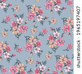  floral pattern in small... | Shutterstock .eps vector #1965197407
