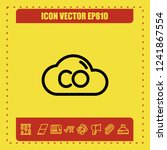 co2 icon vector | Shutterstock .eps vector #1241867554