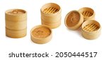 Group Of Chinese Bamboo Steamer ...