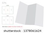 three fold brochure template ... | Shutterstock .eps vector #1378061624