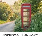 British Red Phone Box On A...