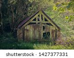 Old Wooden Shack In The...