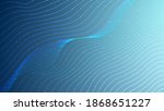 abstract vector dark technology ... | Shutterstock .eps vector #1868651227