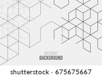 vector abstract boxes... | Shutterstock .eps vector #675675667
