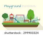 Kids Playground. Buildings For...