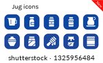 jug icon set. 10 filled jug... | Shutterstock .eps vector #1325956484