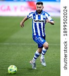 Small photo of Ruben Duarte of Deportivo Alaves during the La Liga match between Deportivo Alaves and Sevilla FC played at Mendizorrotza stadium on January 19, 2020 in Vitoria, Spain.