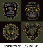 special unit military patches