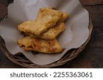 Small photo of Gorengan, typical snacks from Indonesia. Usually in the form of fried tempeh, fried tofu, etc. Eat while relaxing or rollicking with friends.