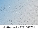 water drops. realistic rain... | Shutterstock .eps vector #1921581701