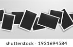 realistic photo frames collage. ... | Shutterstock .eps vector #1931694584