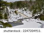 Small photo of Famous high falls around Sudbury